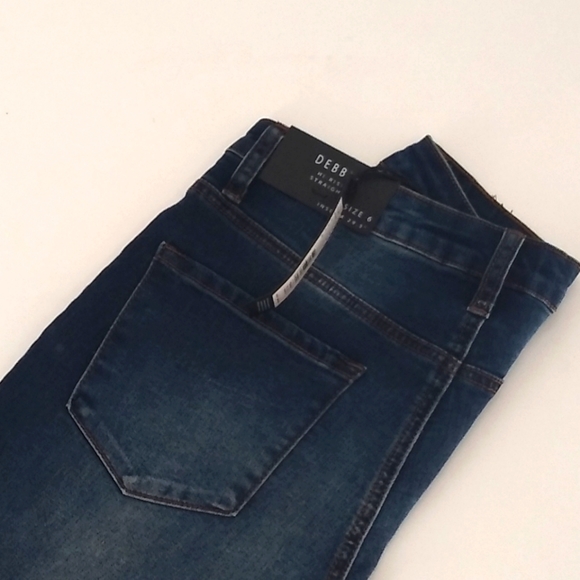 Women's Tahari Mid-Rise Straight Jeans - Picture 10 of 16